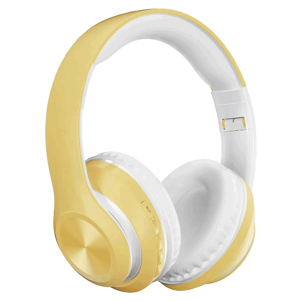 Headphone-bluetooth-p33-wireless-yellow-1