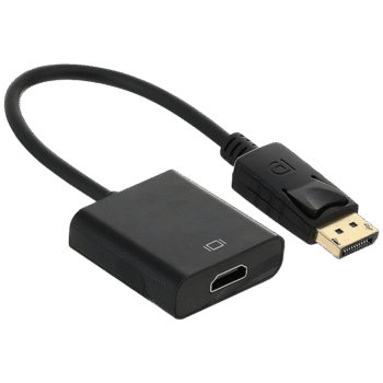 كابل تحويل ديسبلاي بورت ميل الى HDMI فيميل لاجهزة الكمبيوتر اتش بي ديل