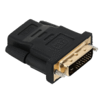 وصلة DVI 24 1 (DVI-D) ذكر الى HDMI انثى